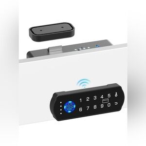 Anweller Smart Cabinet Lock | Baby Proof Fingerprint Bluetooth RFID